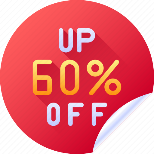 Discount, percent, sticker, offer, badge, percentage, commerce icon - Download on Iconfinder
