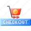 purchase, shopping, cart, online, shop, ecommerce, checkout, commerce, and, checklist, trolley 