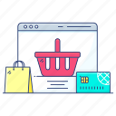 digital shopping, ecommerce, eshopping, online shopping, shopping website, web shopping 
