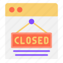 store closed, closed, online, shopping, ecommerce, shop, store