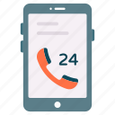 24 7 hr call, support, customer, help, information, question