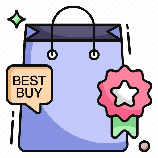 Shopping bag, tote, jute, commerce, best buy icon - Download on Iconfinder
