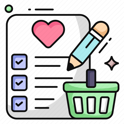 Checklist, shopping list, task list, todo, wishlist icon - Download on Iconfinder