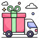 cargo van, cargo truck, gift delivery, logistic delivery, automobile