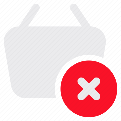 Delete, product, basket, remove, shopping, store icon - Download on Iconfinder