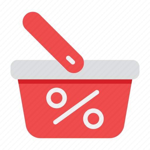 Discount basket, basket, sale, shop, buy, shopping, online icon - Download on Iconfinder
