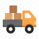 delivery truck, truck, delivery, courier, transport, freedelivery, van, shipping, box