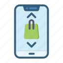 ecommerce, sale, shop, online, bag, shopping, money, business, smartphone