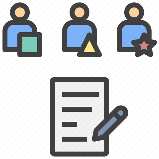 Survey, interview, resume, applicant, hr, identity, customer information icon - Download on Iconfinder