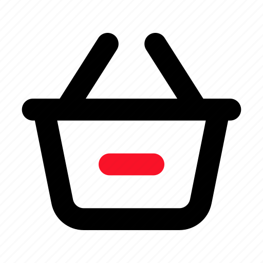 Remove, basket, supermarket, buy, cart icon - Download on Iconfinder