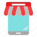 mobile, commerce, ecommerce, shop, online, device, app, shopping