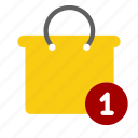 quantity, shopping bag, online, shopping, ecommerce