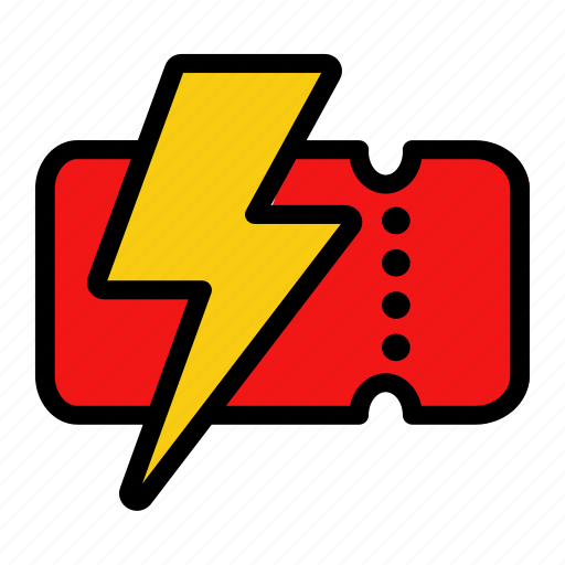 Flash, sale, label, flash sale, price, tag, discount icon - Download on Iconfinder