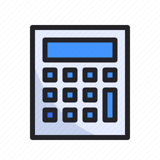 Calculation, calculator, commerce, ecommerce, office, stationery icon - Download on Iconfinder