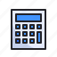 calculation, calculator, commerce, ecommerce, office, stationery 