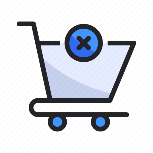 Cancel, cart, commerce, delete, ecommerce, shopping, trolley icon - Download on Iconfinder
