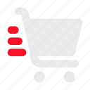 trolley, cart, shopping, shop