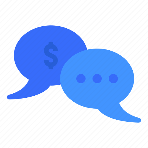 Business, chat, commerce, communication, ecommerce, money, talk icon - Download on Iconfinder
