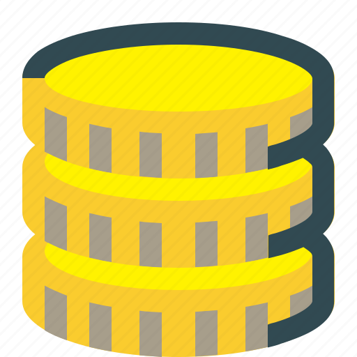 Coins, gold, currency, money icon - Download on Iconfinder
