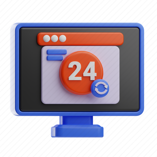 Hours, minutes, service, customer, support, watch, alarm 3D illustration - Download on Iconfinder