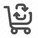 refresh, reload, online shop, shopping cart
