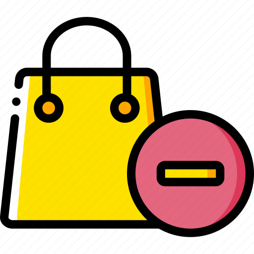 Bag, ecommerce, minus, shopping icon - Download on Iconfinder