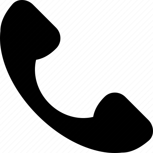 Landline phone flat design long shadow glyph icon. Vector silhouette  illustration Stock Vector Image & Art - Alamy