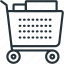 cart, commerce, delivery, e