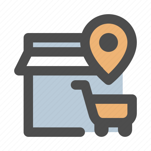 Address, location, store, shop delivery icon - Download on Iconfinder
