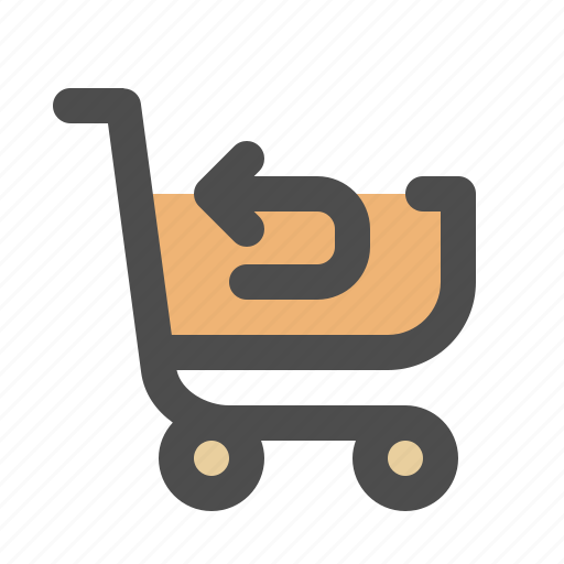 Return to cart, checkout, shopping cart, back to icon - Download on Iconfinder