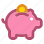 piggy, bank, savings, money 