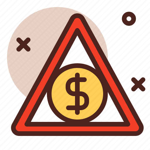 Business, economy, finance, recession, warning icon - Download on Iconfinder