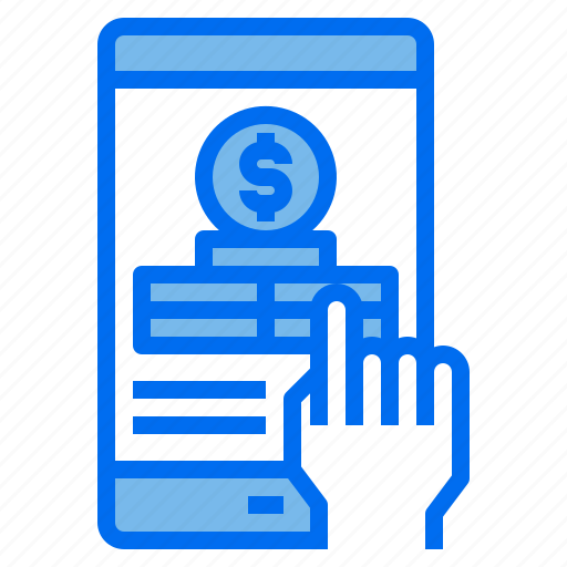 Business, coin, economy, finance, money, phone icon - Download on Iconfinder
