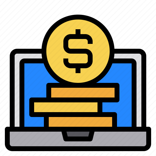 Business, computer, econnomy, finance, laptop, money icon - Download on Iconfinder