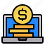 business, computer, econnomy, finance, laptop, money 