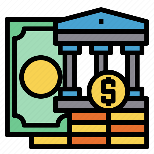 Bank, business, coin, economy, finance, money icon - Download on Iconfinder