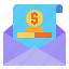 business, coin, economy, finance, letter, mail, money 