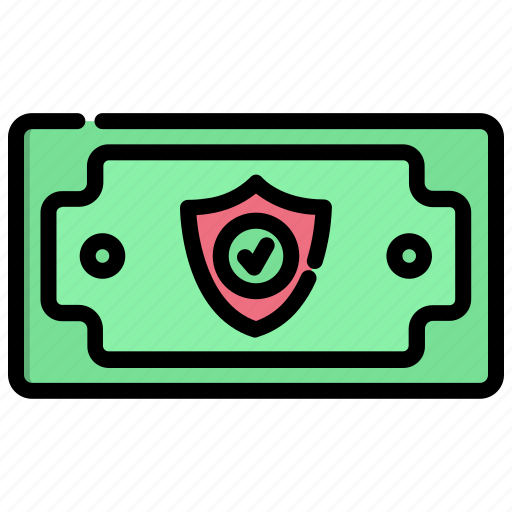 Insurance, money, protection, shield icon - Download on Iconfinder