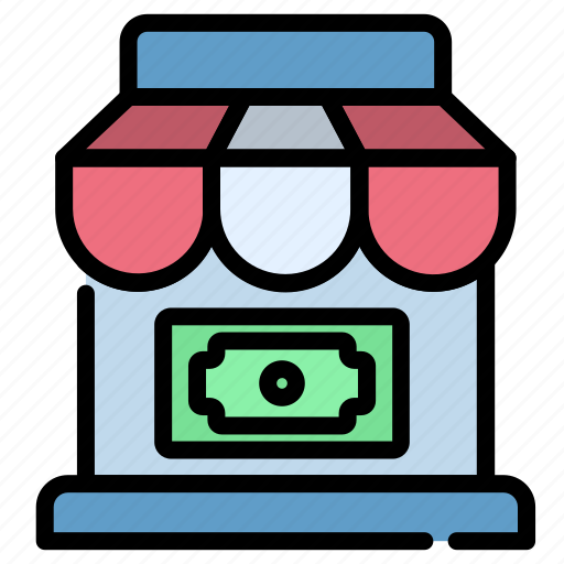 Bank, cash, market, money, shop icon - Download on Iconfinder