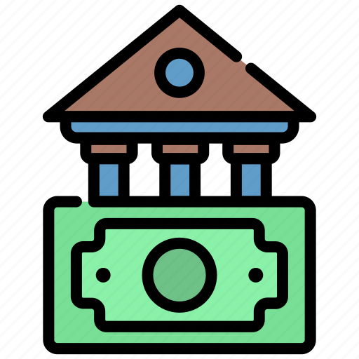 Bank, banking, money icon - Download on Iconfinder
