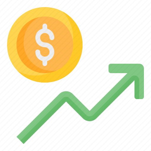 Increase, growth, profit, investment, arrow up, money, finance icon - Download on Iconfinder