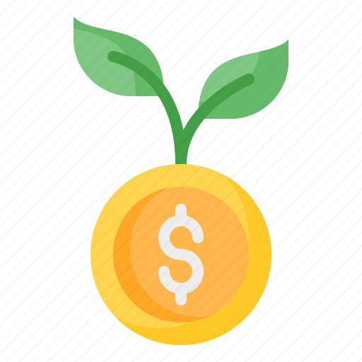Growth, plant, profit, investment, money, dollar, finance icon - Download on Iconfinder