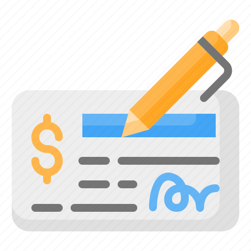 Cheque, check, paycheck, banknote, bank, payment, pay icon - Download on Iconfinder