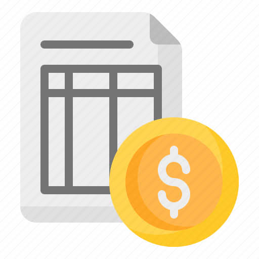 Invoice, bill, receipt, ticket, payment, money, finance icon - Download on Iconfinder