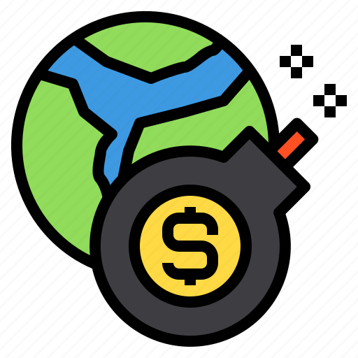 Financial, global, bomb, crisis, currency icon - Download on Iconfinder