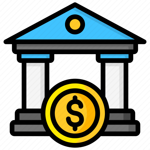 Building, banking, bank, economy icon - Download on Iconfinder