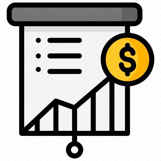 Presentation, financial, chart, economy icon - Download on Iconfinder