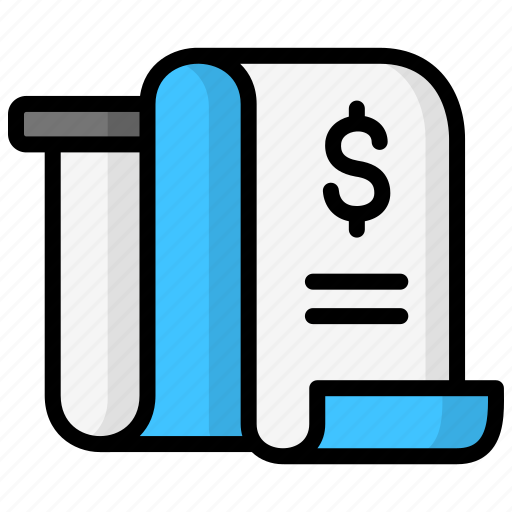 Receipt, bill, payment, invoice, economy icon - Download on Iconfinder