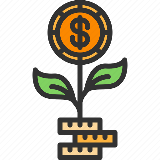Business, coin, dollar, growth, profit icon - Download on Iconfinder