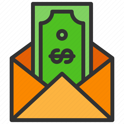 Dollar, email, invoice, mail, money icon - Download on Iconfinder